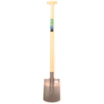 Spade met essen steel 90 cm.