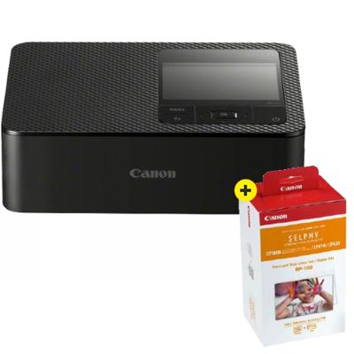 Canon SELPHY CP1500 Black + RP-108 Papier 10X15, 108 Afdrukken