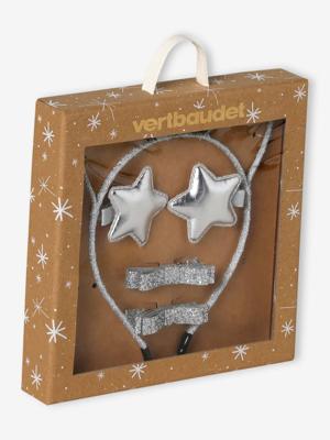 Set met benodigdheden voor het haar zilver