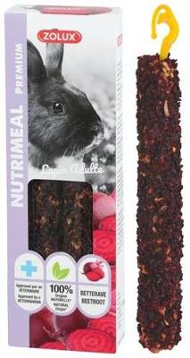 ZOLUX NUTRIMEAL STICK KONIJN RODE BIET 115 GR 3 ST