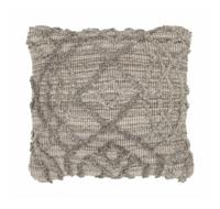 MUST Living Kussen 'Angel' 45 x 45cm, kleur Naturel / Grijs - thumbnail