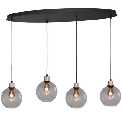 Masterlight Hanglamp ovaalLazise Oval 4x Ø 20cm goud - 2644-05-02-100-40420