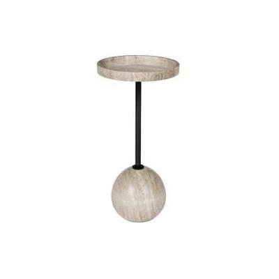 Zuiver Ronde Bijzettafel 'Cocktail' Marmer, 25cm Zuiver Ronde Bijzettafel 'Cocktail' Marmer, 25cm