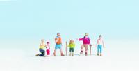 NOCH 36870 N Wandelaars figuren Geverfd, Staand - thumbnail