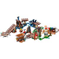 LEGO super mario - uitbreidingsset: diddy kongs mijnwagenrit constructiespeelgoed (71425) - thumbnail