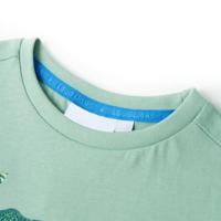 Kindershirt 104 lichtkakikleurig - thumbnail
