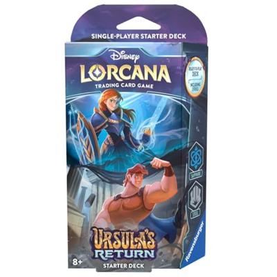 Disney Lorcana - Ursula's Return Starter Deck - Anna & Hercules Disney Lorcana - Ursula's Return Starter Deck - Anna & Hercules