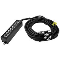 Omnitronic MUS-820 Stagebox 20 m Aantal ingangen:8 x Aantal uitgangen:8 x - thumbnail