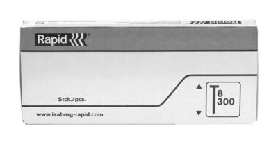 Rapid Nagels Type 8 Gegalvaniseerd, Box 5000st Lengte 30mm Rapid Nagels Type 8 Gegalvaniseerd, Box 5000st Lengte 30mm