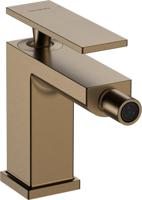 Hansgrohe Tecturis E ééngreeps bidetkraan met PopUp trekwaste, Brushed Bronze - thumbnail