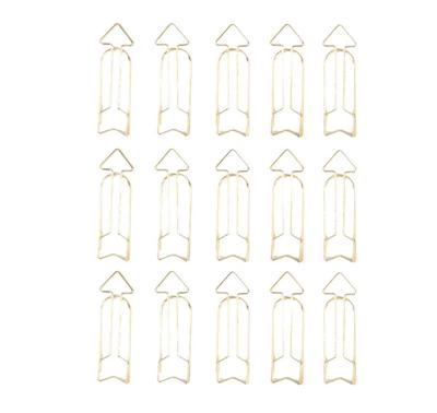 Vaessen Creative • love it paperclips pijlen goud 15st.