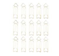 Vaessen Creative • love it paperclips pijlen goud 15st. - thumbnail