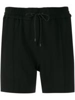 Kenzo side-striped track shorts - Black - thumbnail