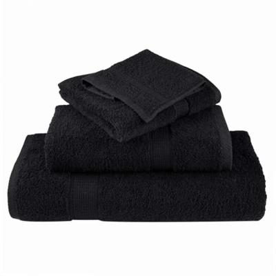 VidaXL Gastendoek solund zwart 550 gsm