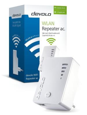 devolo 9789 WiFi Repeater ac (1200Mbit, 1xGB LAN, WPS, WLAN Repeater, Verstärker)