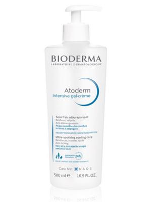 Bioderma Atoderm Intensief Kalmerende Gel-Crème 500ml Bioderma Atoderm Intensief Kalmerende Gel-Crème 500ml