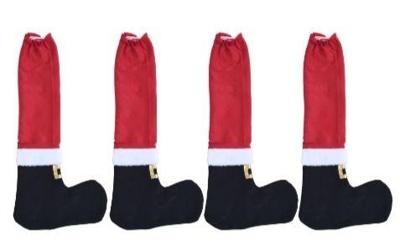 Kerst Been Met Schoen 50x25cm