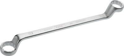 HAZET Dubbele ringsleutel 630-30X32 · Buitentwaalfkant tractieprofiel · SW 30 x 32 mm