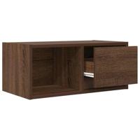 Tv-meubelen 2 st 60x31x25,5 cm bewerkt hout bruin eikenkleurig - thumbnail