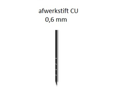 Dutack stift 0,60 cu 22 mm doos 10 duizend - 5116007 Dutack stift 0,60 cu 22 mm doos 10 duizend - 5116007