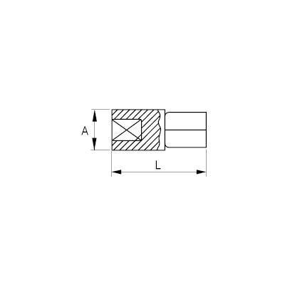 Wiha 8041K040 Slagkop voor terugslagloze kunststof hamer FibreBuzz® 40 - 44594 Wiha 8041K040 Slagkop voor terugslagloze kunststof hamer FibreBuzz® 40 - 44594