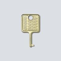Siedle 210007018-00 Montageaccessoire voor Accessoires voor deurintercom Goud - thumbnail