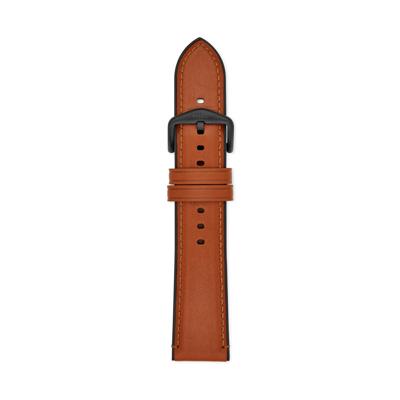 Horlogeband Fossil FS5305 / S221431P Leder Cognac 22mm