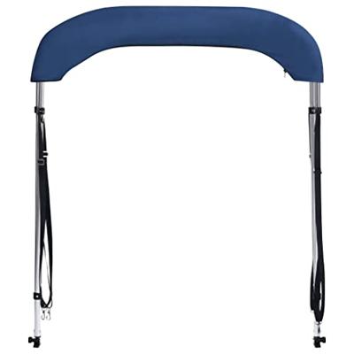 VidaXL Biminitop 2-boogs 150x120x110 cm marineblauw