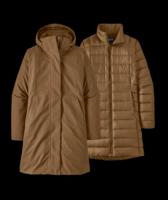 Patagonia Tres 3-in-1 Parka 3 in 1 jas Dames Deer Brown L - thumbnail