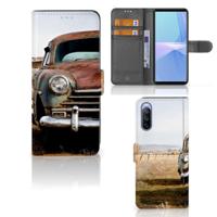 Sony Xperia 10 III | Telefoonhoesje met foto | Vintage Auto - thumbnail