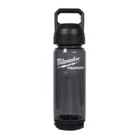 Milwaukee packout™ plastic fles met drinkdop | 740 ml | zwart - 4932498639 - thumbnail