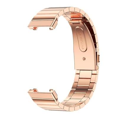 Stalen schakelband - Rosé goud - Xiaomi Smart band 7 Pro Stalen schakelband - Rosé goud - Xiaomi Smart band 7 Pro