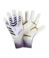 adidas Predator Pro Hybrid Keepershandschoenen Wit Paars Zwart - thumbnail