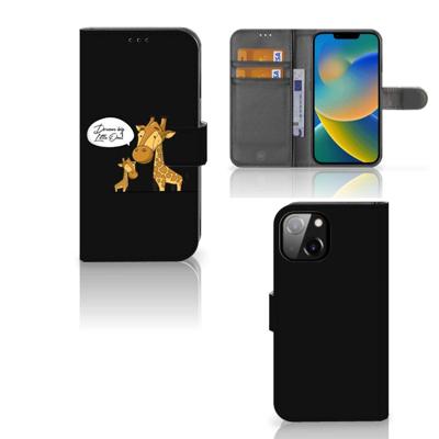 Apple iPhone 14 Leuk Hoesje Giraffe Apple iPhone 14 Leuk Hoesje Giraffe