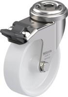 Blickle LRXA-PO 76G-FI Zwenkwiel met rem Wieldiameter: 75 mm Draagvermogen (max.): 75 kg 1 stuk(s) - thumbnail