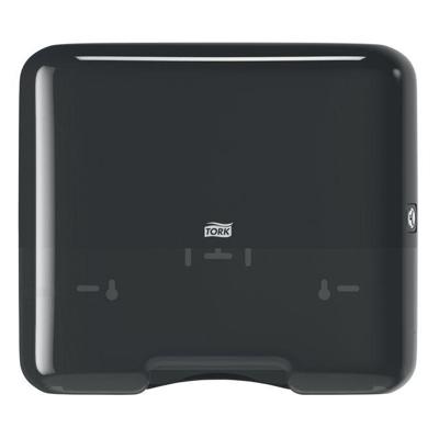 Handdoekdispenser Tork H3 Elevation klein zwart 553108