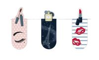 Moses magnetische boekenleggers beauty 6 cm 3 stuks - thumbnail
