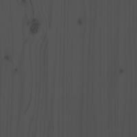 Bedframe massief grenenhout grijs 200x200 cm - thumbnail