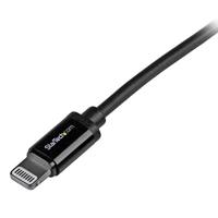 StarTech.com 1 m zwarte Apple 8-polige Lightning connector naar USB-kabel voor iPhone / iPod / iPad - thumbnail