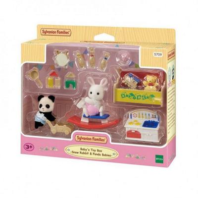 Miniatuurfiguren - SYLVANIAN FAMILIES - 5709 - De speelgoeddoos voor baby's