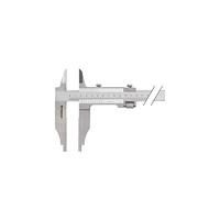 Promat/Tecwerk Werkplaatsschuifmaat | DIN 862 | 300 mm | met meetpunten | snavellengte 90 mm - 4000851136 - thumbnail