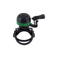 CONTEC mini fietsbel "mini bing" ct bell mini bing black / green - thumbnail