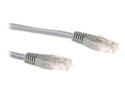 ACT Grijze 25 meter U/UTP CAT6 patchkabel met RJ45 connectoren ACT Grijze 25 meter U/UTP CAT6 patchkabel met RJ45 connectoren