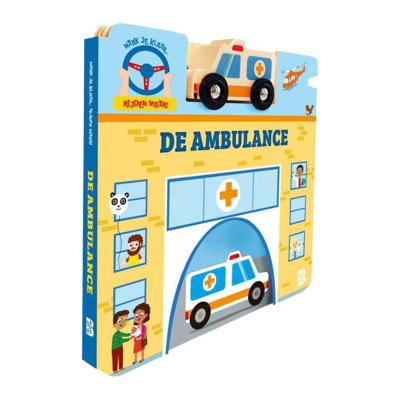 Boek Maak Je Klaar Rijden Maar Ambulance + Houten Ambulance Auto