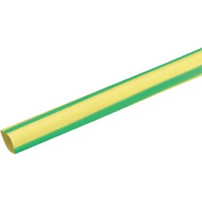 HellermannTyton 308-30307 Krimpkous zonder lijm Groen, Geel 3 mm 1 mm Krimpverhouding:3:1 10 m