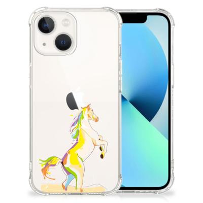 iPhone 13 Stevig | Bumper Hoesje | Horse Color iPhone 13 Stevig | Bumper Hoesje | Horse Color