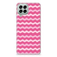 Samsung Galaxy M33 | TPU bumper | Waves Pink - thumbnail
