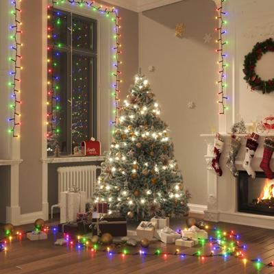 VidaXL Lichtslinger compact met 2000 led's meerkleurig 45 m pvc VidaXL Lichtslinger compact met 2000 led's meerkleurig 45 m pvc