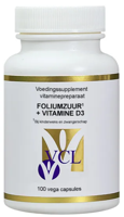 Vital Cell Life Foliumzuur Plus Vitamine D3 Capsules - thumbnail