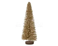 Kerstboompje Glitter Goud 39cm - thumbnail